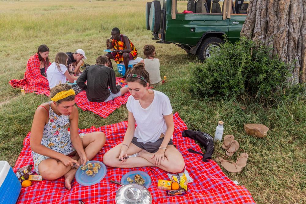 Survol du Masai Mara en montgolfière